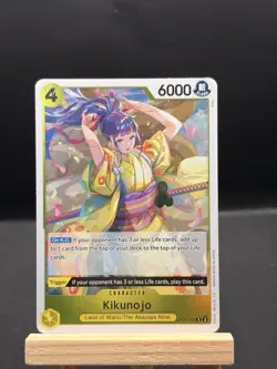 One Piece Card Game TCG Kikunojo OP06-104 Rare M/NM Condition - Image 1