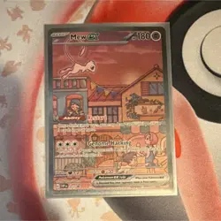 Mew ex 053/SV-P Scarlet & Violet Promo Holo 180 HP Pokemon Card - Image 1