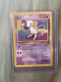 Pokemon TCG Mew #8 Black Star PROMO Card CCG NM - Image 1
