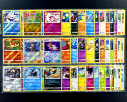 Pokemon SUN & MOON Set Series Collection Cards Huge Lot REVERSE HOLO Foil RARE + - Image 1