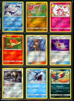 Pokemon SUN & MOON Set Series Collection Cards Huge Lot REVERSE HOLO Foil RARE + - Image 2