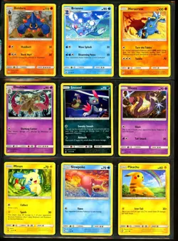 Pokemon SUN & MOON Set Series Collection Cards Huge Lot REVERSE HOLO Foil RARE + - Image 5