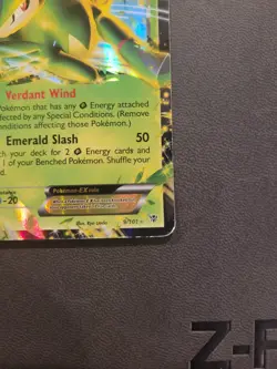 Virizion EX Plasma Blast Holo Ultra Rare Card 9/101 MP Pokemon Card - Image 3