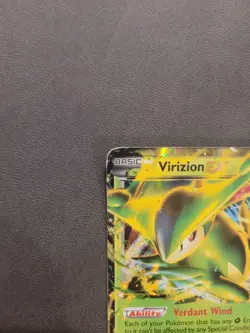 Virizion EX Plasma Blast Holo Ultra Rare Card 9/101 MP Pokemon Card - Image 5