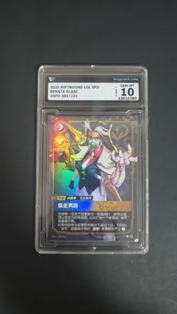 TCG CARD 2025 Riftbound League of Legends SFD RENATA GLASC 201/221 WCG 10 - Image 1