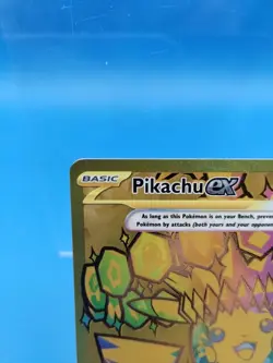 Pokemon TCG Pikachu EX Hyper Rare Card 179/131 Prismatic Evolutions - Image 3