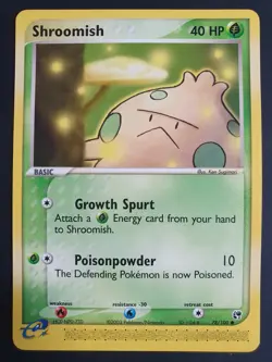 Shroomish 78/100 - EX Sandstorm Set - Pokemon Ereader Card - Near Mint Condition - Image 1