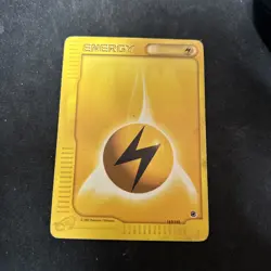 LIGHTNING ENERGY - 163/165 - Expedition - Pokemon Card D4 - Image 1