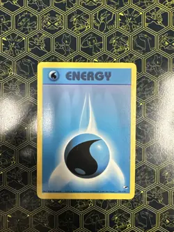 WATER ENERGY - 132/132 - Gym Heroes - Pokemon Card D16 - Image 1