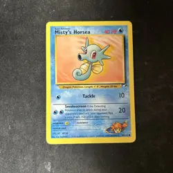 MISTY’S HORSEA - Gym Heroes Set - 86/132 - Common - Pokemon Card D1 - Image 1