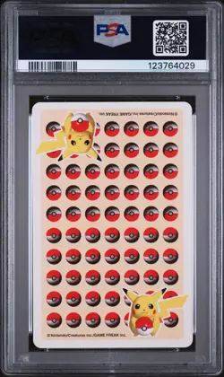 1998 POKEMON STADIUM YELLOW VERSION PLAYING CARDS ACE OF CLUBS JIGGLYPUFF PSA 10 - Image 2