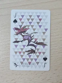 DRAGALGE 2013 Japanese Pokemon Yveltal X&Y Y Deck Poker Playing Card - Image 2
