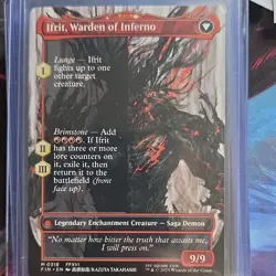 Magic: The Gathering Final Fantasy Clive Ifrit's Dominant Borderless Card 0318 - Image 2