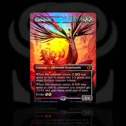 Catharsis •Borderless Foil• Mythic Elemental Incarnation - Lorwyn Eclipsed ECL - Image 1