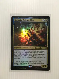 MTG Superior Spider-Man Foil 0155 Marvel’s Spider-Man Magic SPM EN - Image 1