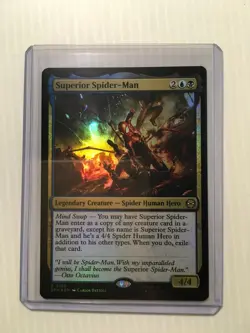 MTG Superior Spider-Man Foil 0155 Marvel’s Spider-Man Magic SPM EN - Image 3