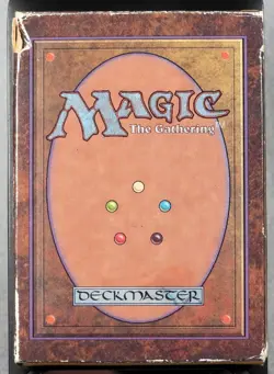 MTG EMPTY BOX for Alpha starter Deck with Rule Book 1993 - Image 1