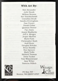 MTG EMPTY BOX for Alpha starter Deck with Rule Book 1993 - Image 4