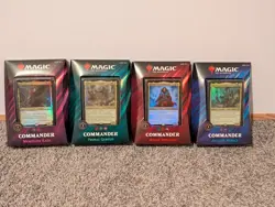 Magic: the Gathering 2019 Commander Set - 4 Deck 689989515653 - Image 1