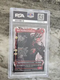 2025 MTG Final Fantasy Clive, Ifrit's Dominant Artist Borderless PSA 9 - Image 2