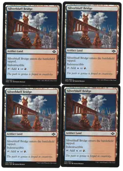 Silverbluff Bridge x4 10/10 NM+ Magic M:tG Modern Horizons 2 LMH2SB-01 - Image 1