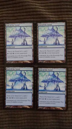 Magic: the Gathering / MtG Seat of the Synod x4 Mirrodin - Image 1