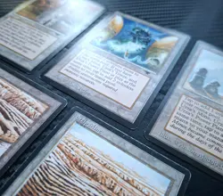 MTG Antiquities Lot of 5. Strip Mines & Urza Land. 1st Print, 1994 - Image 1