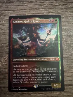 Magic the Gathering Legendary Creature: Xenagos, God of Revels (Foil Etched) - Image 1