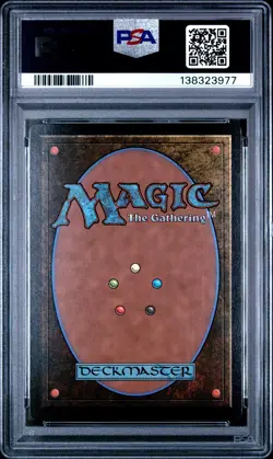 2025 MTG FINAL FANTASY WOODBLOCK BORDERLESS #0342 THE EARTH CRYSTAL PSA 9 - Image 2