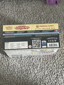 Paradox Rift Pokemon Center Exclusive Elite Trainer Box ETB Roaring Moon Sealed - Image 5