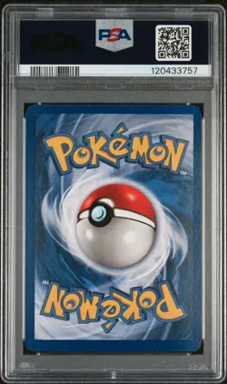 1999 POKEMON FOSSIL #9 KABUTOPS-HOLO PSA 8 - Image 2