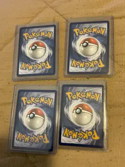 Pokemon 151 Energy 4 Holos (3 With Multiple Swirls!!!) - Image 3