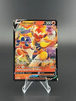 Infernape V Black Star Promo - SWSH252 - Sword & Shield Pokemon 2022 Holo Foil - Image 1