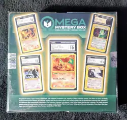 Pokemon Omega Mystery Box 10 Pack 1 Big Hit In Every Box CGC Graded - Image 2