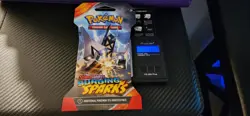 VERY HEAVY - 31.67g - Pokemon Surging Sparks Sleeved Booster Pack - Image 1