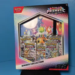 Pokemon TCG SV8.5 Prismatic Evolutions Binder Collection Box Factory Sealed - Image 1