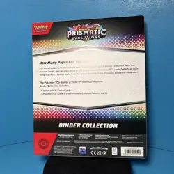 Pokemon TCG SV8.5 Prismatic Evolutions Binder Collection Box Factory Sealed - Image 2