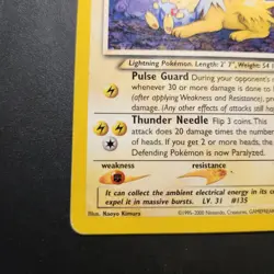 2000 Light Jolteon 48/105 - Neo Destiny Non-Holo Uncommon - Pokemon TCG - MP - Image 4