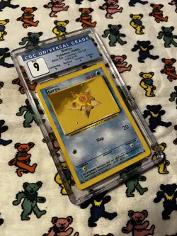 Staryu 65/102 - CGC 9 MINT - Unlimited Base Set Common - Pokemon TCG - Image 1