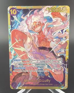 Monkey.D.Luffy OP05-119 SEC Awakening of the New Era Foil One Piece NM - Image 1