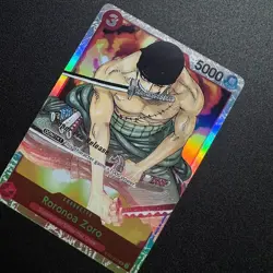 Roronoa Zoro ST01-013 Super Pre-Release Starter Deck 1 Straw Hat One Piece LP - Image 2