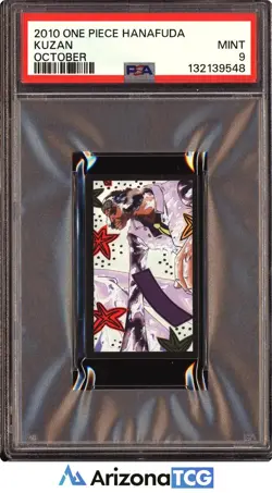 One Piece 2010 Kuzan October One Piece Hanafuda PSA 9 - Image 1
