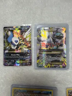 Mixed Pokemon Card Lot Mega Altaria Primal Groudon EX Kingdra EX Breaks - Image 2