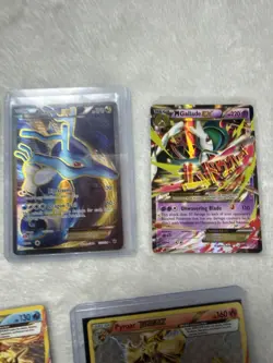 Mixed Pokemon Card Lot Mega Altaria Primal Groudon EX Kingdra EX Breaks - Image 4