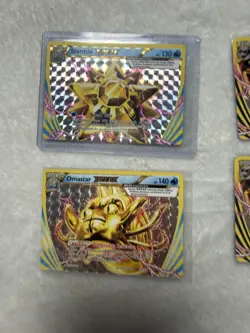 Mixed Pokemon Card Lot Mega Altaria Primal Groudon EX Kingdra EX Breaks - Image 5