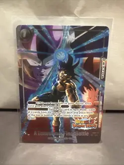 A Lonesome Final Battle FS05-16 Alt Art New Adventure Dragon Ball Dokkan Card ! - Image 1