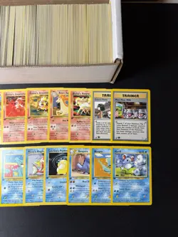 Huge Collection Bulk Lot of 600 1st Edition Neo + Gym Pokemon Cards Vintage WOTC - Image 3