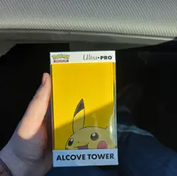 Pikachu Alcove Tower Ultra Pro Card Deck Box - New - Pokemon TCG - Sealed - Image 1