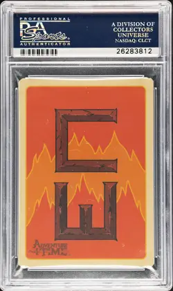 2014 Adventure Time Card Wars Life Beater Gnome Booster # PSA 10 - Image 2