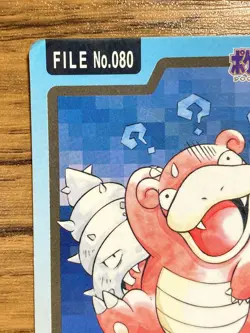 Pokemon Carddass Card Slowbro File No.80 Bandai Pocket Monsters 1997 Japan - Image 4